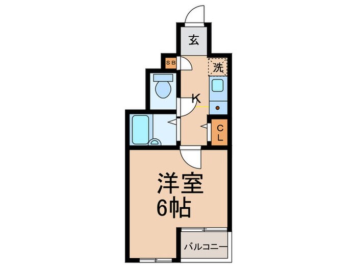 プレール新宿落合(101)の物件間取画像