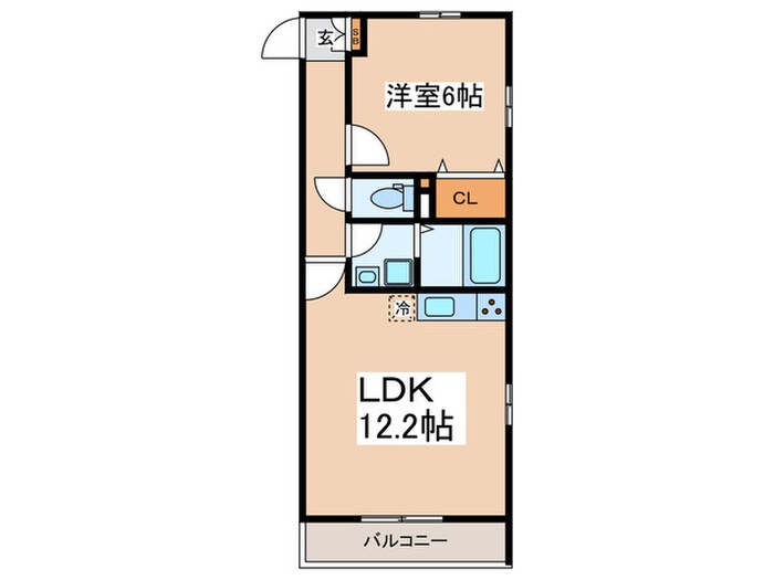 Ｖｅｒ－ｄｅの物件間取画像