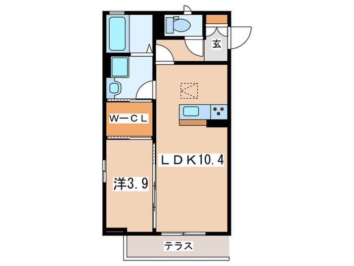 セジュールウィンの物件間取画像