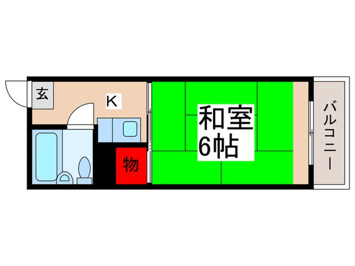 ﾊﾟﾚﾛﾜｲﾔﾙの物件間取画像