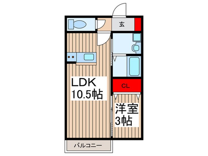 仮）第22イシモレジデンスの物件間取画像