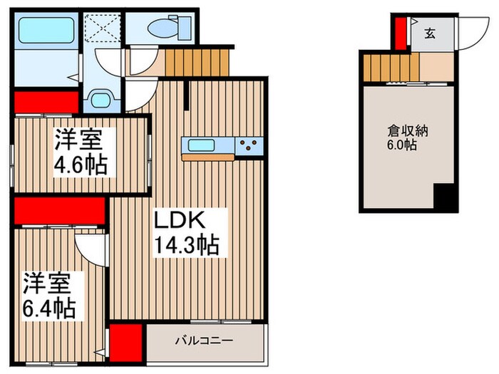 仮）グランディ－ル美南の物件間取画像