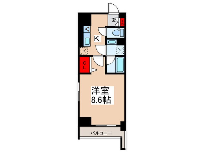 Monte H・Kの物件間取画像