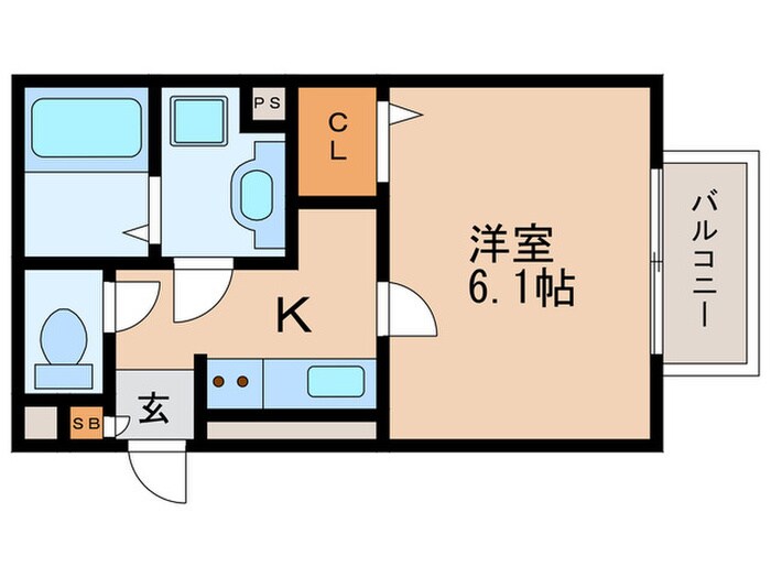 ソレーユくにたちの物件間取画像