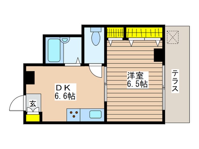 シティコート八王子の物件間取画像