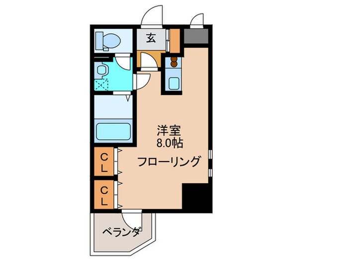 コスモ・ディエ－スの物件間取画像