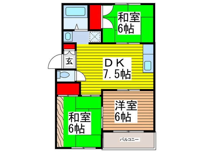 物件間取画像