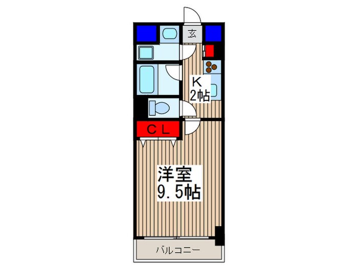 Ｓａｎｓｅｉ－Ｋの物件間取画像