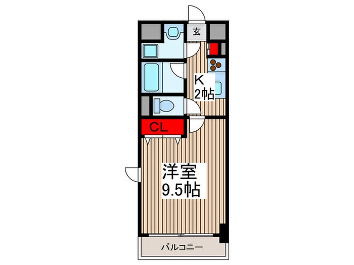 Ｓａｎｓｅｉ－Ｋの物件間取画像