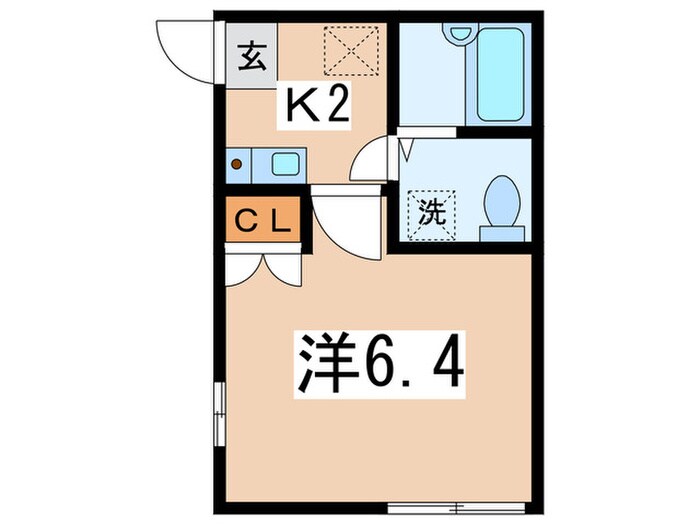 キートス横浜の物件間取画像