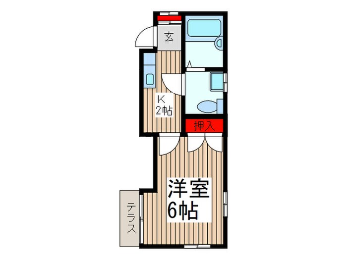 ロコハウスの物件間取画像