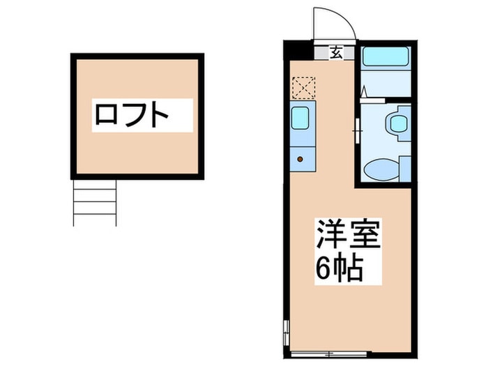 ラ・シャンス鶴間第6の物件間取画像