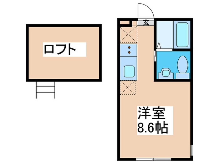 ラ・シャンス鶴間第6の物件間取画像