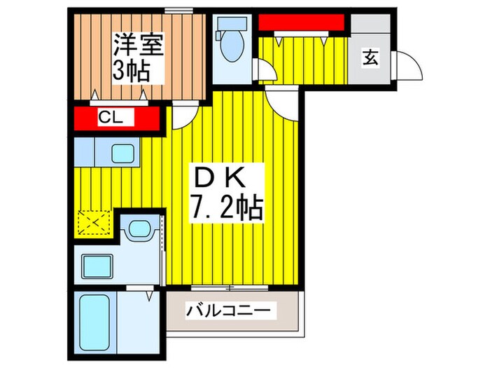 Ｌａ　Ｌｕｃｅさいたま新都心の物件間取画像