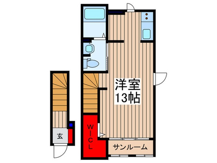 オークランド　フィオーレの物件間取画像