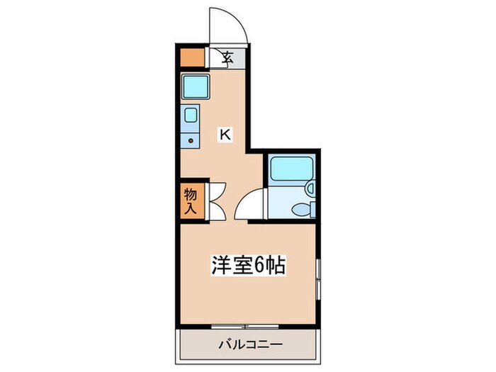 クレセントヒルズの物件間取画像