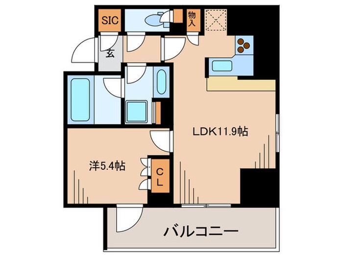 メゾンカルム本郷の物件間取画像