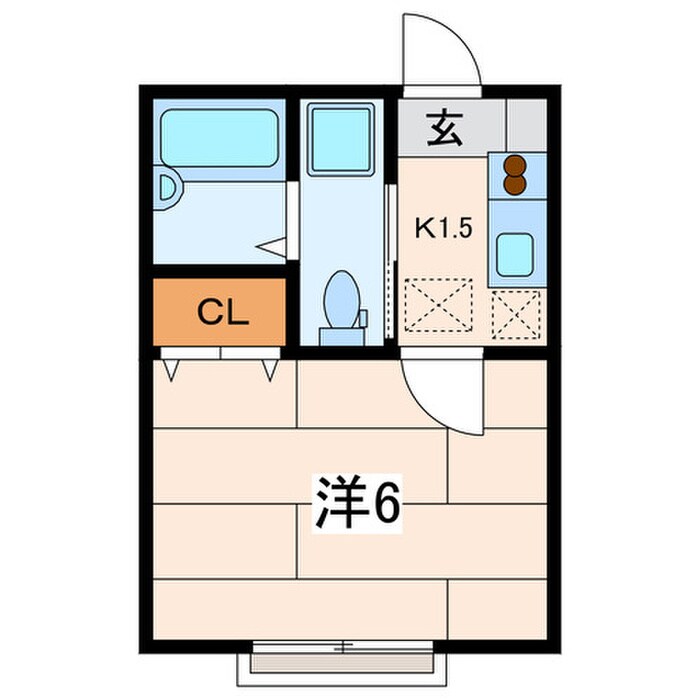 クレールメゾンＭの物件間取画像