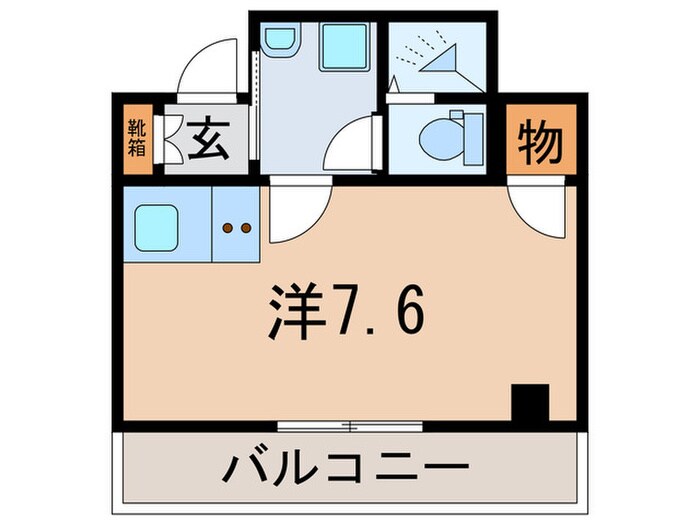 プルメリア中丸の物件間取画像