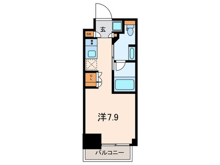 プラウドフラット虎ノ門の物件間取画像