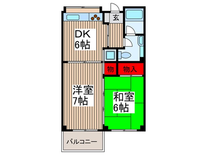 モックハウスの物件間取画像