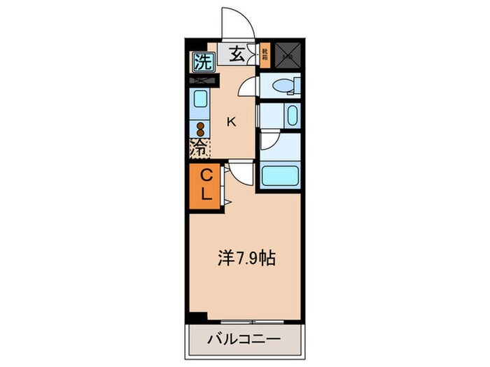 レジディア本郷菊坂プレイスの物件間取画像
