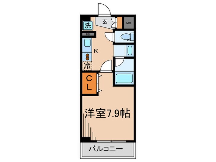 レジディア本郷菊坂プレイスの物件間取画像