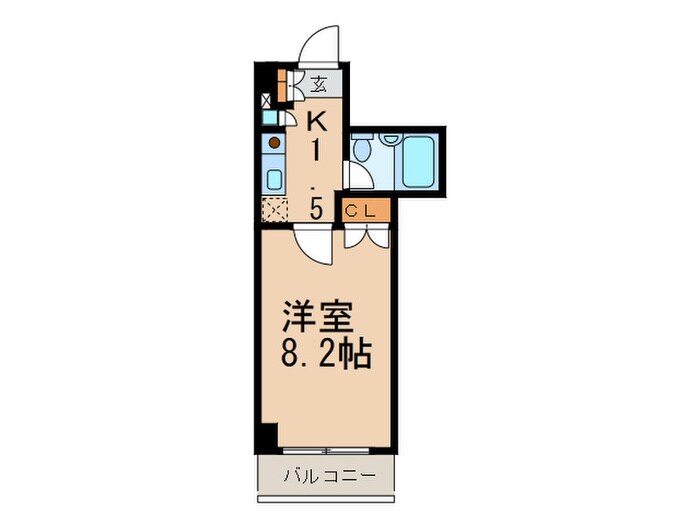 ハイリーフ芝大門の物件間取画像