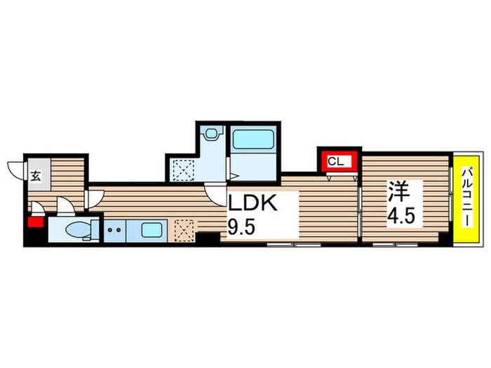 ベルテ千葉中央の物件間取画像