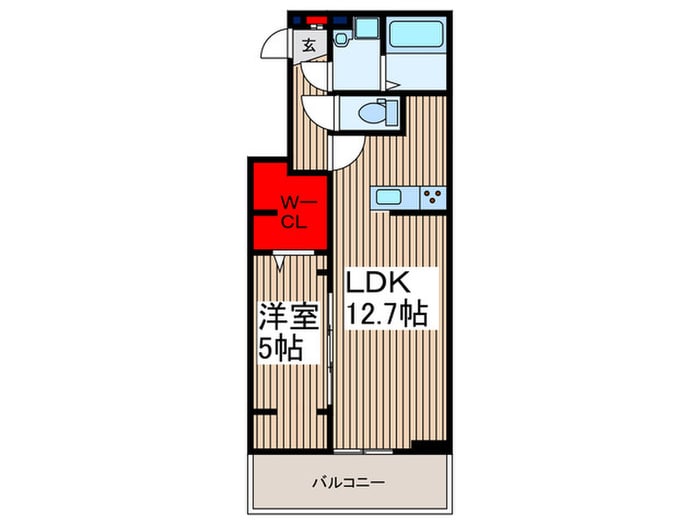 アクア　パークの物件間取画像