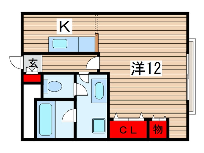 片山第一ビルの物件間取画像