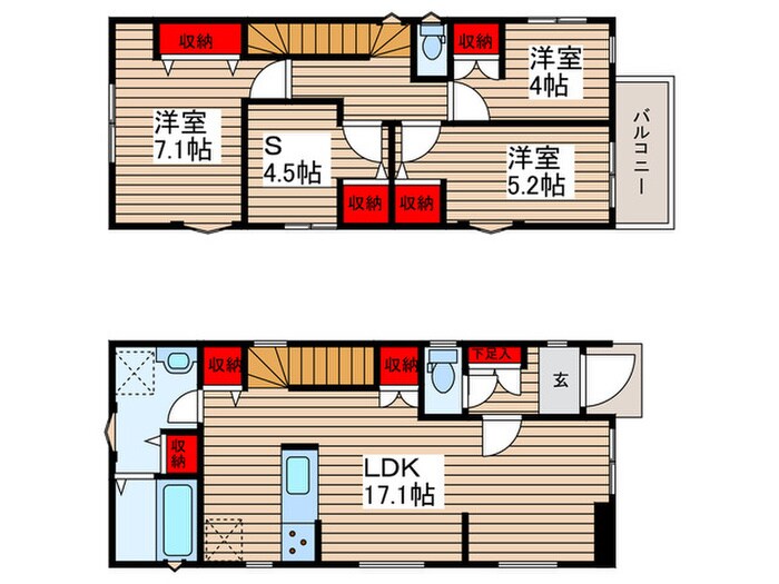 Ｋｏｌｅｔ柏常盤台＃02の物件間取画像