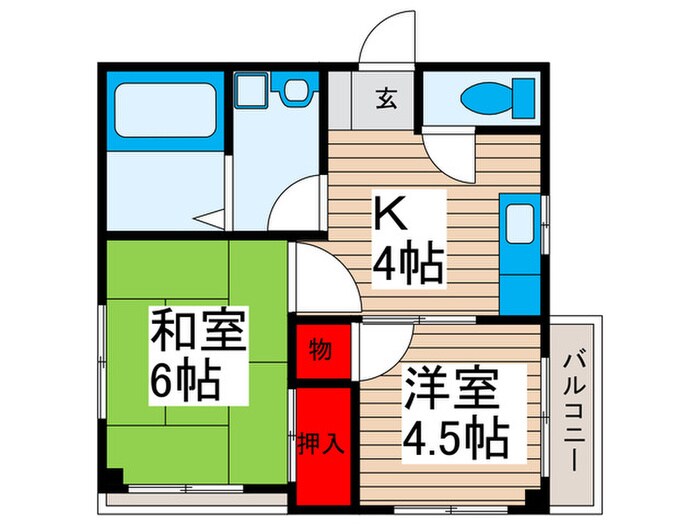 ＭＡＲＩＥＳ　ＨＥＩＭの物件間取画像