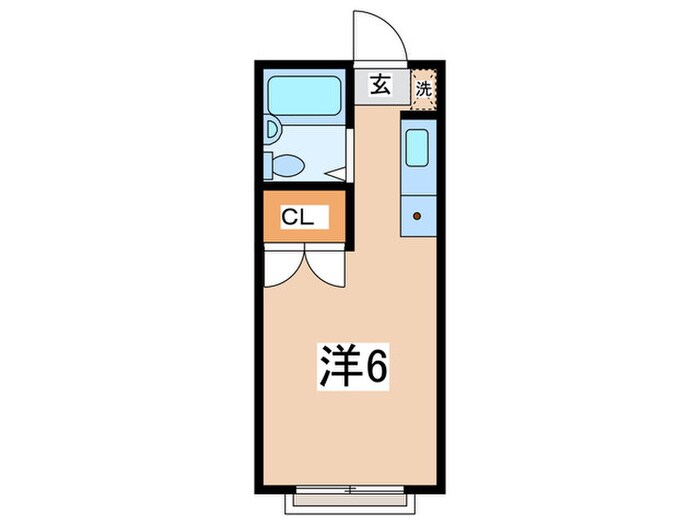 エステ－トさがみの物件間取画像