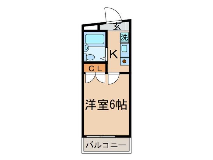 菱和パレスひばりヶ丘(102)の物件間取画像