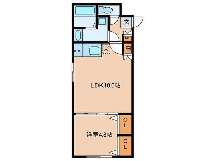 LEGALAND奥沢の物件間取画像