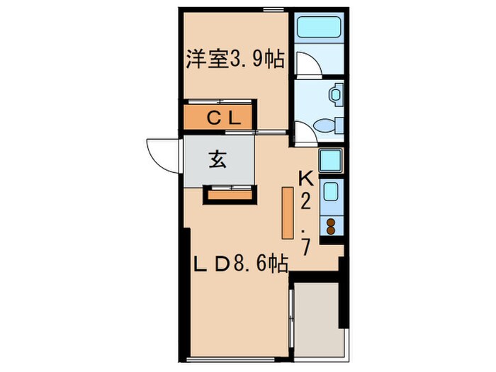 ガーデニエール砧ＷＥＳＴの物件間取画像