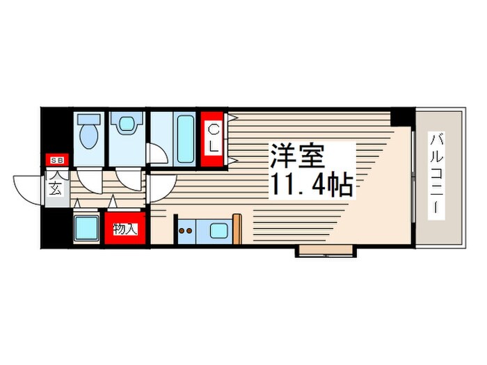 パルティ－ルの物件間取画像