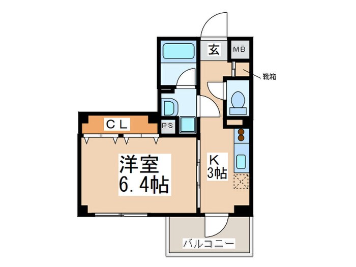 エルミタ－ジュの物件間取画像