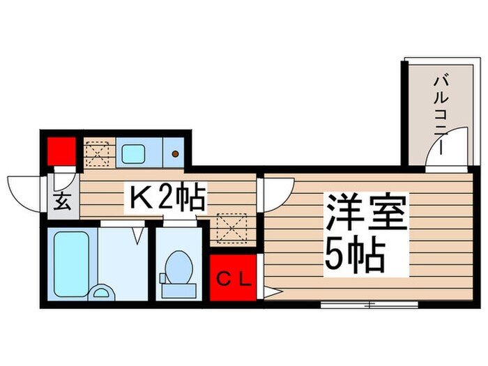 MELDIA津田沼の物件間取画像