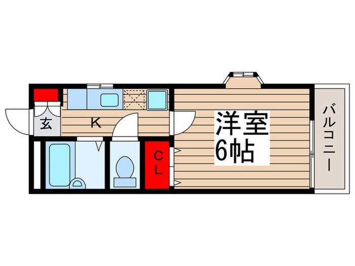 シェソワｍの物件間取画像