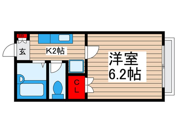 イ－・シティの物件間取画像