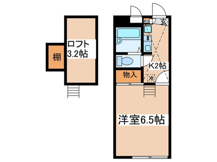 レオ　EXCELの物件間取画像