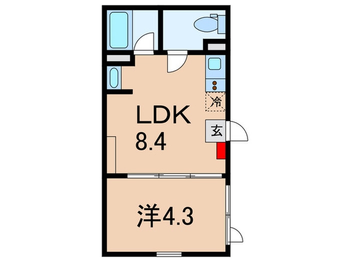 パティオ大泉学園の物件間取画像