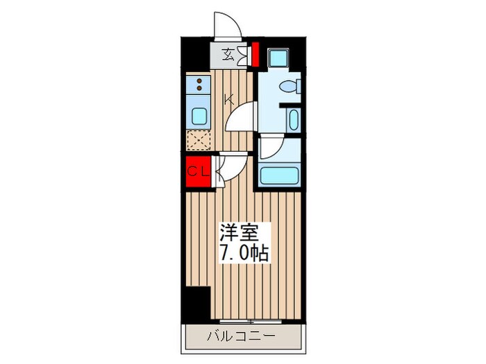 グランカーサ両国イーストの物件間取画像