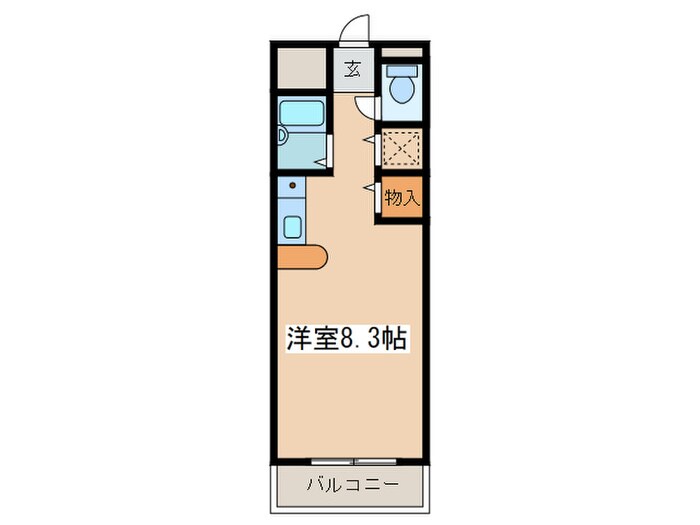 グレイス坂下の物件間取画像