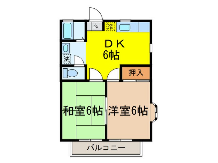 物件間取画像