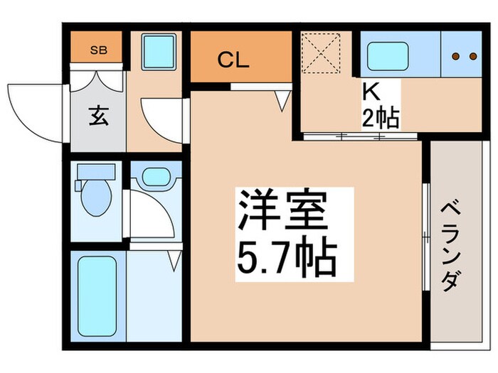 メゾンサトミの物件間取画像