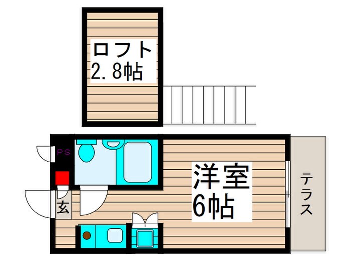 べルシティ青砥　ＮＯ.１の物件間取画像