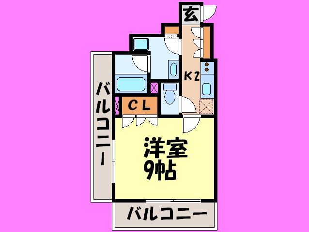 物件間取画像